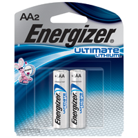 BATTERY AA LI 2PK ENERGIZER