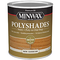 MINWAX POLYSHADE WOOD STAIN CLAS