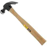STANLEY 51-616 Curved Claw Nailing Hammer, 16 oz Head, HCS Head, 13-1/4 in
