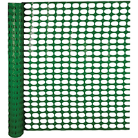 MUTUAL INDUSTRIES 14973-38-48 Snow Fence; 100 ft L; 1-3/4 x 2-1/2 in Mesh;