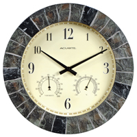 02418CA CLOCK 14IN PLAS EFFECT