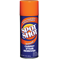 Spot Shot 009868 Carpet Stain Remover, 14 oz Aerosol Can, Liquid, Mild