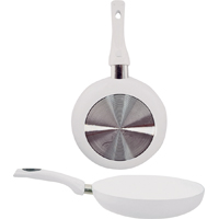 8124WH 9.5IN CER FRYPAN WHITE