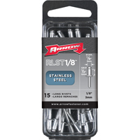 RIVET POP STL LNG 15PK 1/8IN