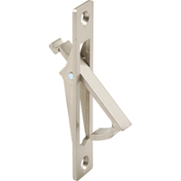 PULL POCKET DOOR SATIN NICKEL