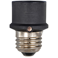 AmerTac SLC4CB-4 Light Control, 1.25 A, 120 V, 150 W, Incandescent Lamp, Black