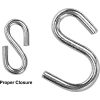 6106024 S-HOOK NO 60 CRBN STL