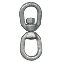 CHAIN SWIVEL ZN 1/2