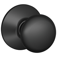KNOB PASSAGE PLYMOUTH MAT BLK