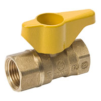 GAS VALVE 1 LEVER HANDLE