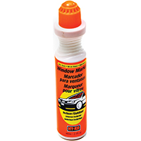 HY-KO 40615 Window Marker, Non-Toxic, Rain-Resistant, Orange