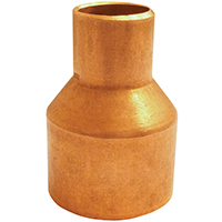 COUPLING COPPER CXC 1/2X1/4