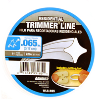 ARNOLD WLS-H65 Trimmer Line, 0.065 in Dia, Nylon