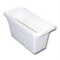 ICE CUBE STORAGE BIN WHITE