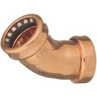 PUSH FIT ELBOW45 1/2CXC