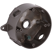 53612 ROUND BOX 5-1/2IN  BR