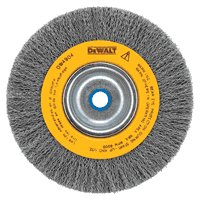 6" Wide Faced Crimped Wire Wheel