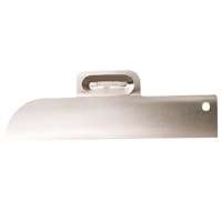 HYDE 45000 Curved Spring Paint Shield, 10 in Blade, Aluminum