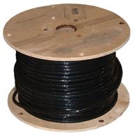 ELE WIRE - THHN - STR 1/0 BLACK