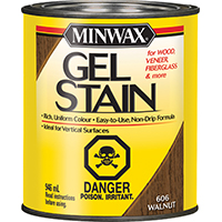 26063 GEL STAIN WALNUT 946ML