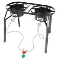 COOKER HI-PRESSURE DOUBLE BRNR