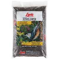Lyric 2647419 Bird Seed, Sunflower, 5 lb Bag