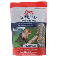 Lyric 26-19066 Supreme Mix Bird Feed, 4.5 lb Bag