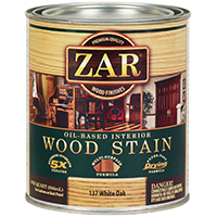 STAIN WOOD OIL IN WHITE OAK QT