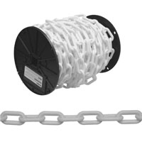 100' #6 WHT Plas Chain