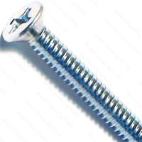 TORNILLO MACHIN FLAT 6-32X1 B100