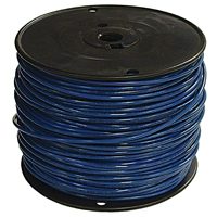 WIRE BLDG 14STR THHN BLU 1FT