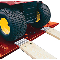 KEEPER 05674 Ramp Kit, 700 lb, Steel, Powder-Coated, 7-1/4 in L