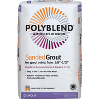 GROUT SANDED PWDR CHRCL25LB