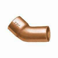 1/2" COP 45 STREET ELBOW 31194