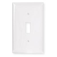 WALL PLATE 1 GANG TGL WHT