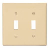 COO-5139V WALL PLATE 2GANG IVORY