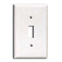 COO-5134W SINGLE SWITCH COVER 1G