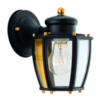 BOS-HV6696 FIXTURE PORCH 1LT BLK