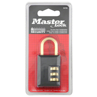 MLK-647D PADLOCK COMBO BK 1-3/16