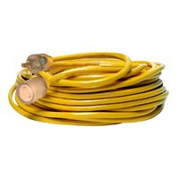 CORD EXT TBLADE 10/3X100FT YEL