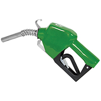 Fill-Rite N075DAU10 Auto-Nozzle with Hook, 3/4 in, FNPT, 2.5 to 14.5 gpm,