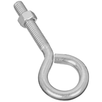 EYE BOLT W/NUT 3/8X4IN ZINC