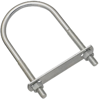 NAT-N222562 BOLT U SS W/NUT ZINC