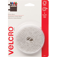 FASTENER VELCRO TAPE 5FT WHITE