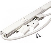 PLUGMOLD 6-OUTLET 125V 15A IVORY