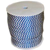 POLY SBRAID BLU/WHT 3/8X500 RL