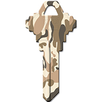 KEY BLANK CAMOUFLAGE SC1-06