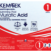 POOL CHEMICAL MURIATIC ACID 1 G