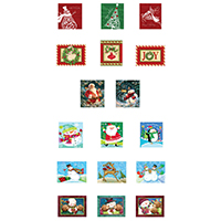 GIFT BOXES NESTED LARGE 6 ASST