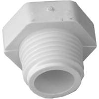 PLUG PVC MIP 1/2 IN